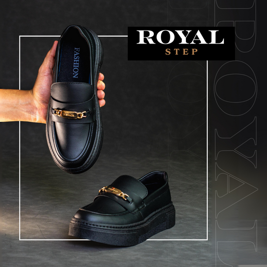 RoyalStep™ – Mocasines Clásicos con Detalle Metálico